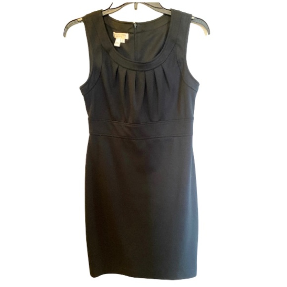 London Times Petites Black Career Formal Sleeveless Dress (Size: 8P)
